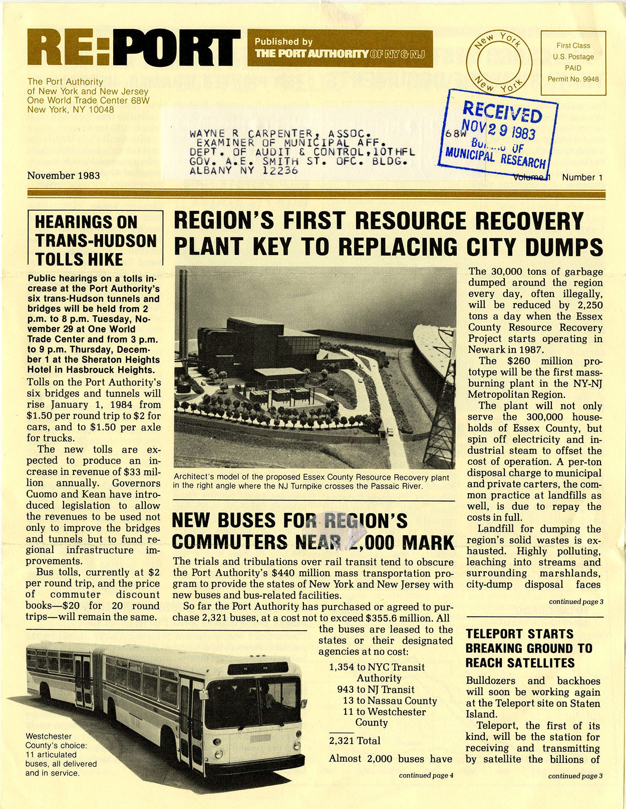 Port Authority Urban Renewal Catalogue