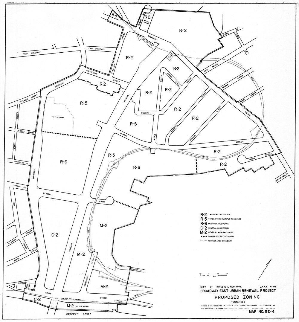 Broadway East Map 4 Proposed Zoning